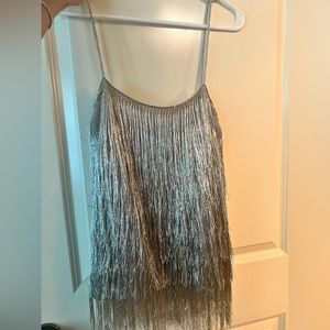 Rachel Zoe Metallic Top